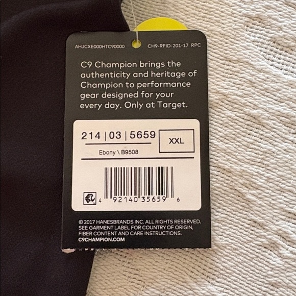 BNWT Champion Black High RiseLeggings - Picture 5 of 9